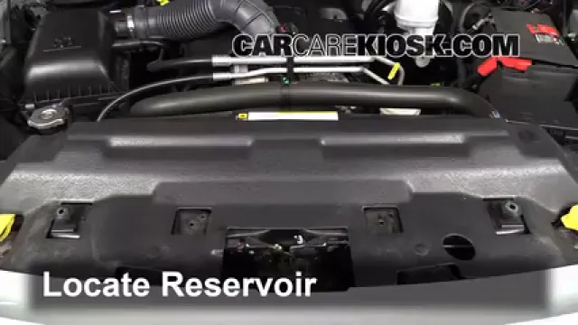 2012 Ram 1500 SLT 5.7L V8 Crew Cab Pickup Liquide essuie-glace Ajouter du liquide